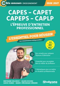 L’épreuve d’entretien professionnel CAPES, CAPEPS, CAPET, CAPLP