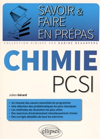 Julien Gérard - Chimie PCSI.