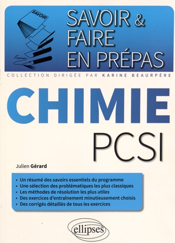 Chimie PCSI