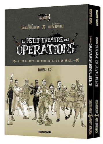 Le petit théâtre des opérations  Coffret en 2 volumes. Tomes 1 et 2