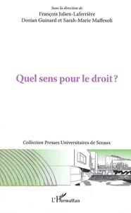 Quel sens pour le droit ?
