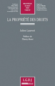 Julien Laurent - La propriété des droits.