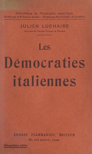 Les démocraties italiennes
