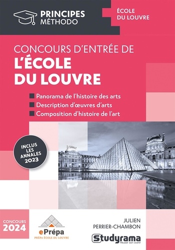 Julien Perrier-Chambon - Concours d'entrée de l'école du Louvre.