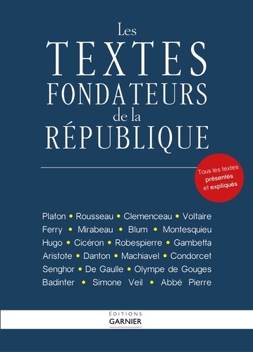 Les textes fondateurs de la République