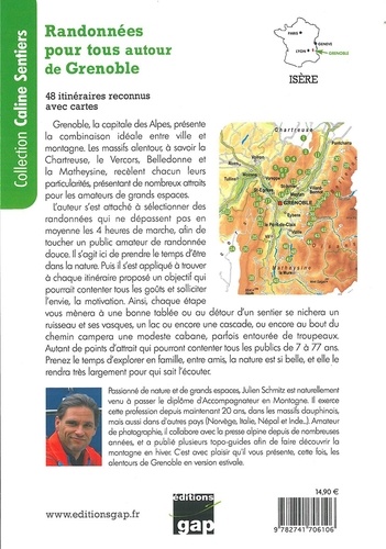 Randonnées pour tous autour de Grenoble. 48 itinéraires reconnus avec cartes