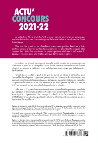 Droit public. Cours et QCM  Edition 2021-2022