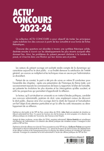 Droit public. Cours et QCM  Edition 2023-2024