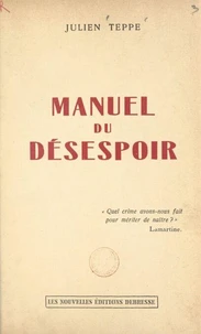 Manuel du désespoir