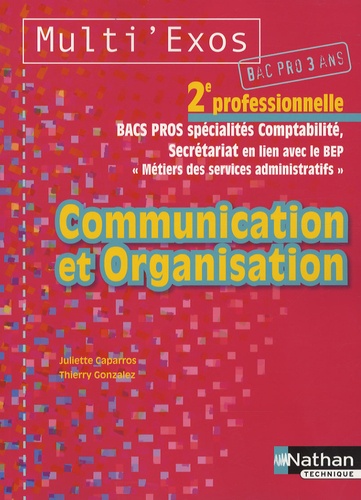 Juliette Caparros et Thierry Gonzalez - Multi'Exos Communication et Organisation 2nd pro.
