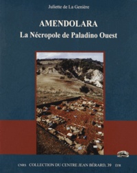 Télécharger gratuitement ebook epub Amendolara  - La nécropole de Paladino Ouest en francais  par Juliette de La Genière 9782918887133