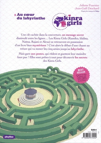 Kinra Girls Tome 2 Au coeur du labyrinthe