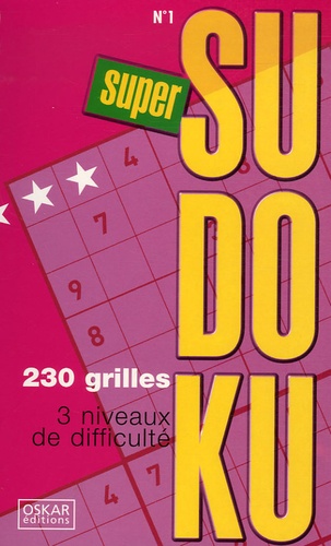 Juliette Le Maoult - Super Sudoku N° 1 - 230 Grilles.