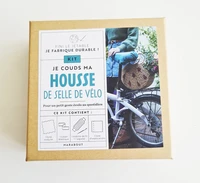 Kit Fini le jetable, je fabrique durable ! Je couds ma housse de selle de vélo