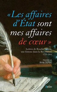 "Les affaires d'Etat sont mes affaires de coeur"