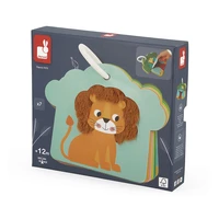 Cartes tactiles savane