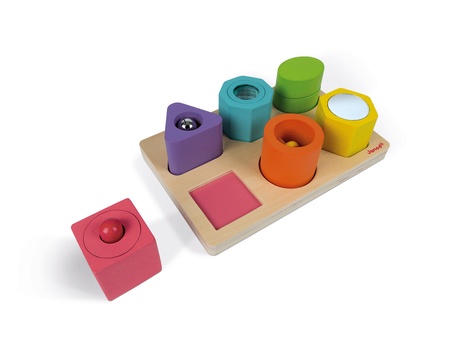 Puzzle 6 Cubes Sensoriels I Wood