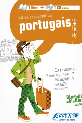 Kit de conversation portugais de poche  avec 1 CD audio