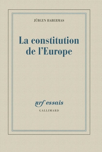 La constitution de l'Europe