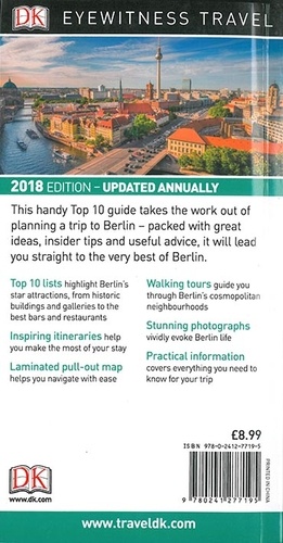 Berlin  Edition 2018 -  avec 1 Plan détachable
