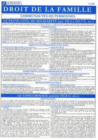Droit de la famille