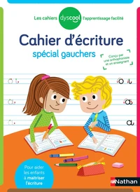 Cahier d'écriture spécial gauchers