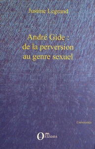 André Gide : de la perversion au genre sexuel
