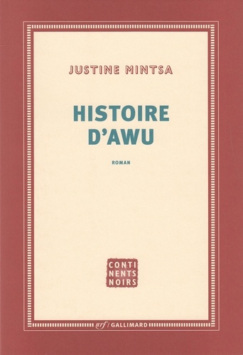 Justine Mintsa - Histoire d'Awu.