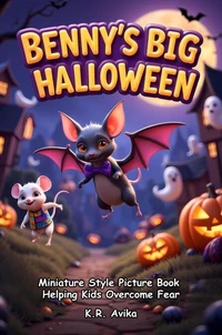 Benny's Big Halloween: Miniature Style Picture Book Helping Kids Overcome Fear