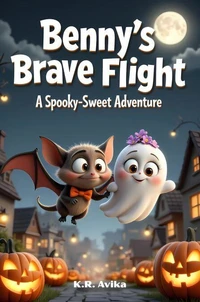 Benny's Brave Flight: A Spooky-Sweet Adventure