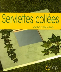 Serviettes collées