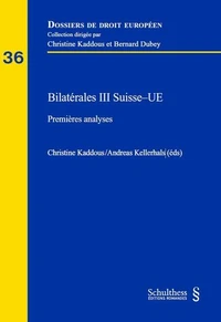 Bilatérales III Suisse-UE