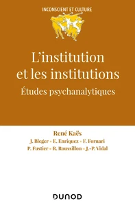L'institution et les institutions