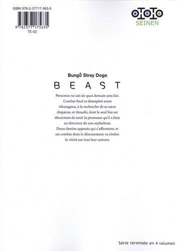 Bungô Stray Dogs BEAST Tome 4