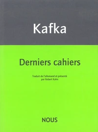 Derniers cahiers (1922-1924)