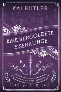 Eine vergoldete Eisenklinge