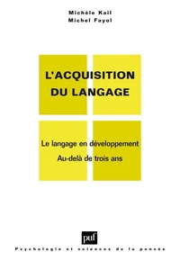 L'acquisition du langage