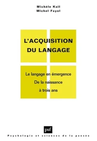 L'acquisition du langage