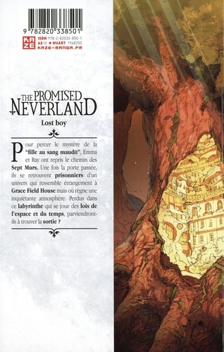 The Promised Neverland Tome 16 Lost boy