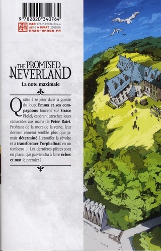 The Promised Neverland Tome 19 La note maximale. Avec un livret découverte de Mashle