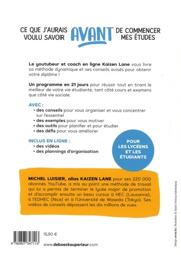 Ce que j'aurais voulu savoir avant de commencer... - Kaizen Lane ...