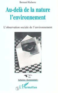 Au-delà de la nature l'environnement