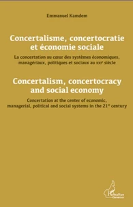 Concertalisme, concertocratie et économie sociale