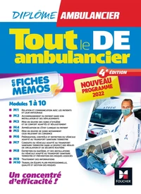 Tout le DE Ambulancier en fiches mémos
