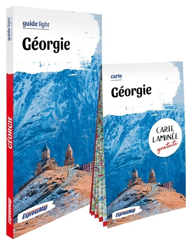 Géorgie. Avec 1 carte laminée 1/450 000  Edition 2024
