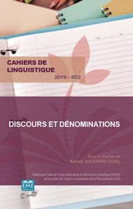 Discours et dénominations