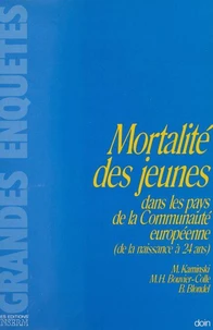 Mortalité des jeunes dans les pays de la Communauté européenne