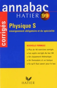 Physique S. Corriges, Edition 1999