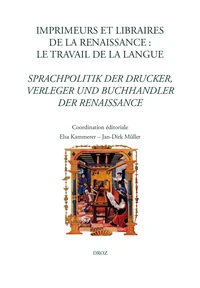 Imprimeurs et libraires de la Renaissance