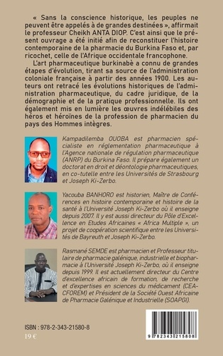 Histoire contemporaine de la pharmacie au Burkina Faso